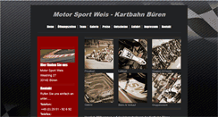 Desktop Screenshot of kartbahn-bueren.de